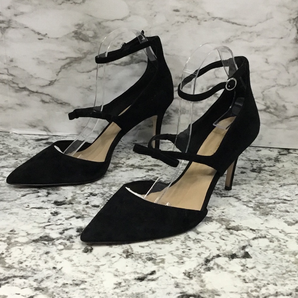Ann Taylor Suede Heels Pumps - Picture 4 of 12